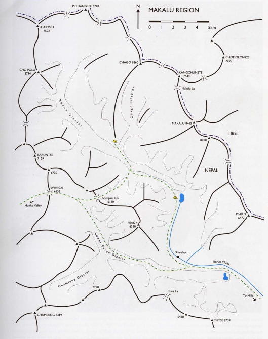 МАКАЛУ - 8481 м. Краткий обзор. (Альпинизм, гималаи, непал)
