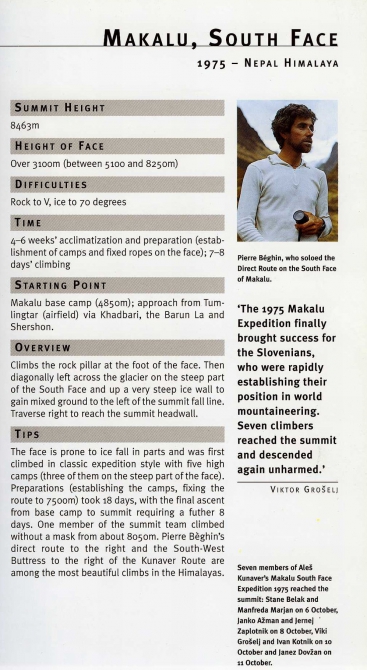 МАКАЛУ - 8481 м. Краткий обзор. (Альпинизм, гималаи, непал)