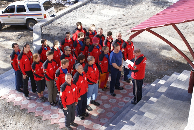 В России появились первые 22 обладателя жетона «Спасение в горах». Краткий отчет. Фото. (Альпинизм, высшая горная школа, красная поляна, фар, цей, мчс, альпинизм, душарин, волков)