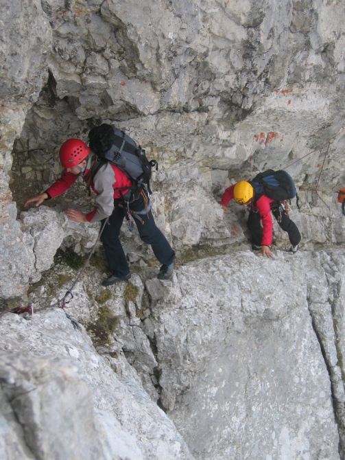 Горная школа в "Царстве Синего Льда" (dav-club-russland, мультипитч, dav, мюнхен, берхтесгаден, курсы, альпинизм, скалолазание)