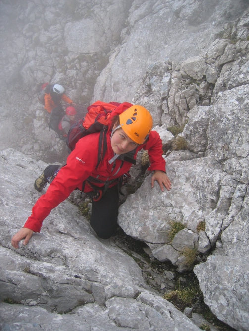 Горная школа в "Царстве Синего Льда" (dav-club-russland, мультипитч, dav, мюнхен, берхтесгаден, курсы, альпинизм, скалолазание)