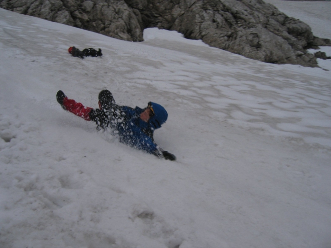 Горная школа в "Царстве Синего Льда" (dav-club-russland, мультипитч, dav, мюнхен, берхтесгаден, курсы, альпинизм, скалолазание)