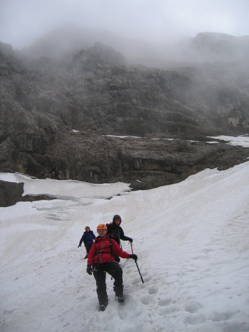 Горная школа в "Царстве Синего Льда" (dav-club-russland, мультипитч, dav, мюнхен, берхтесгаден, курсы, альпинизм, скалолазание)