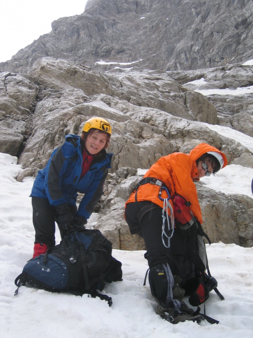 Горная школа в "Царстве Синего Льда" (dav-club-russland, мультипитч, dav, мюнхен, берхтесгаден, курсы, альпинизм, скалолазание)