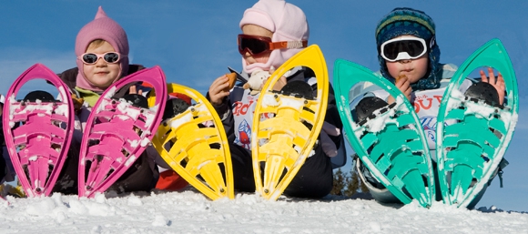 Фестиваль «Ступня России». Хорошие новости. Дети, мы и вас ждем в Ромашково! (Снегоступинг, снегоступинг, tsl)