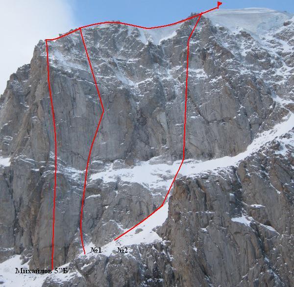П.Бокс. Северная стена. Две новых линии. (Альпинизм, первопроход, селиверстов, redfox, маркевич, усманов, ала-арча)