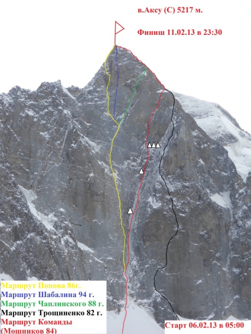 "Ераз-5217" 2013 года выпуска. (Альпинизм, зима, аксу, арча, корея, еразик)