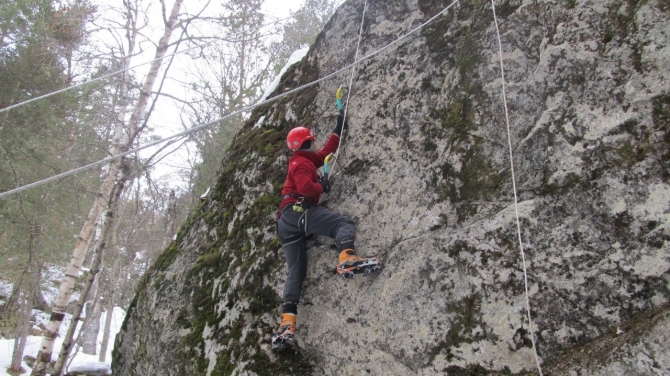 Курс ледолазания завершен! Кавказ. Горная школа. (Альпинизм, ледолазание, драйтулинг, горная школа "категория трудности" им.ставницера, альпинизм)