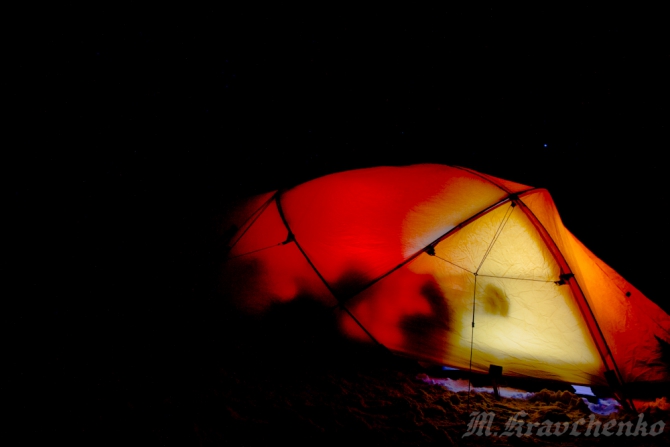Тест палатки The North Face Mountain 25 (Альпинизм)