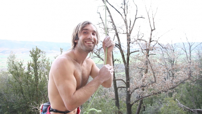 Шарма пролез La Dura Dura!!!!! (Скалолазание, крис шарма, chris sharma, они это могут, крутые, испания, скалы, проект)