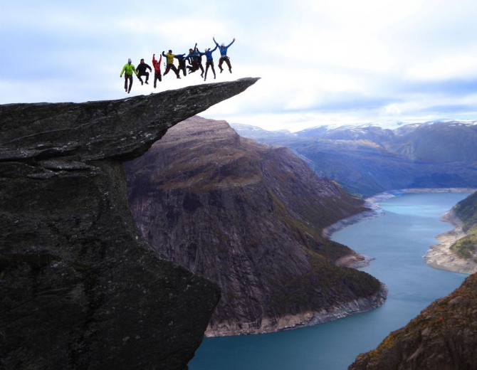Норвегия как цивилизация экстрима (Ropejumping, горные лыжи, северные сияния)