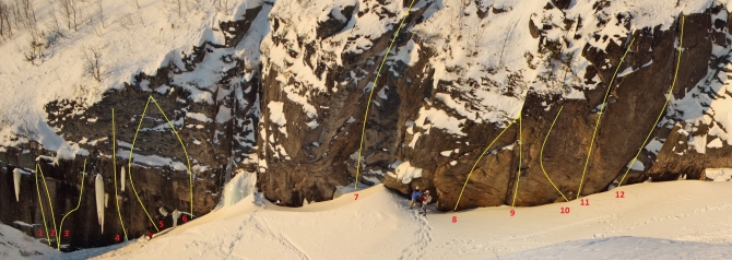 Трасса М18. Микст на Русском Севере (Альпинизм, ледолазание, хибины, драйтулинг, кировск, школа альпинизма, sivera, grivel, нефедов, юкспор, 23 км, шуйские скалы, bouldermixt, бастион вудьявра, городская щель, скальное ущелье, солнечное ущелье, абрам мыс, шуйский микст)