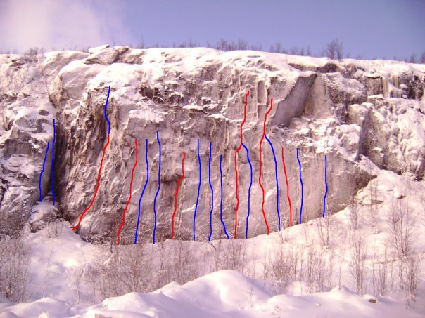 Трасса М18. Микст на Русском Севере (Альпинизм, ледолазание, хибины, драйтулинг, кировск, школа альпинизма, sivera, grivel, нефедов, юкспор, 23 км, шуйские скалы, bouldermixt, бастион вудьявра, городская щель, скальное ущелье, солнечное ущелье, абрам мыс, шуйский микст)