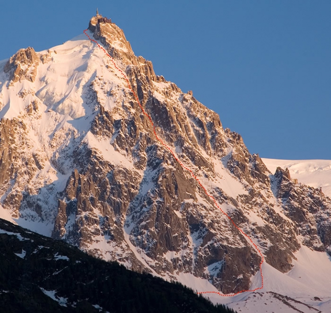 Продолжаем осваивать Шамони и окрестности (конец марта 2013, Альпинизм, chamonix, supercouloir, eugster direct)