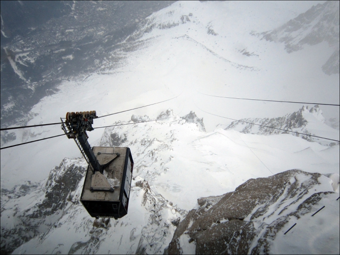 Продолжаем осваивать Шамони и окрестности (конец марта 2013, Альпинизм, chamonix, supercouloir, eugster direct)