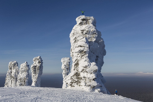 Немецкий альпинист повредил одно из семи чудес России (Альпинизм)