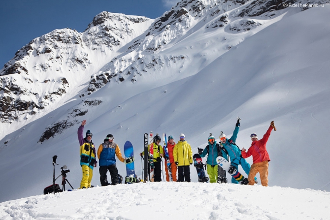 Приэльбрусье: новые маршруты RideThePlanet (Бэккантри/Фрирайд, бэккантри, видео, горы, путешествия, фрирайд, горные лыжи, сноуборд, терскол, чегет, хели-ски, кавказ)