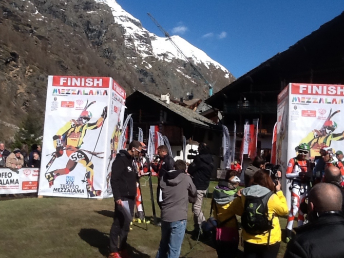 Меццалама - горячие новости с финишной прямой!!! (Ски-тур, ски тур, италия, mezzalama)