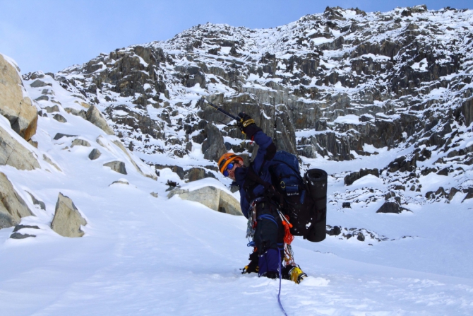 ВОСХОЖДЕНИЕ ПО ВОСТОЧНОЙ СТЕНЕ АКТРУ (4044 МЕТРА, Альпинизм, стена, восточная)