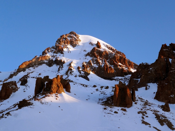 Казбек - блиц (Альпинизм, амиров, долгов, бозов, ски -тур, грузия, кузьмин, кавказ, горы)