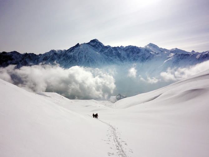 Казбек - блиц (Альпинизм, амиров, долгов, бозов, ски -тур, грузия, кузьмин, кавказ, горы)