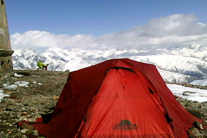 Казбек - блиц (Альпинизм, амиров, долгов, бозов, ски -тур, грузия, кузьмин, кавказ, горы)