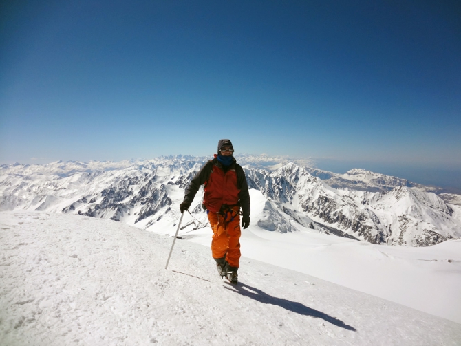 Казбек - блиц (Альпинизм, амиров, долгов, бозов, ски -тур, грузия, кузьмин, кавказ, горы)