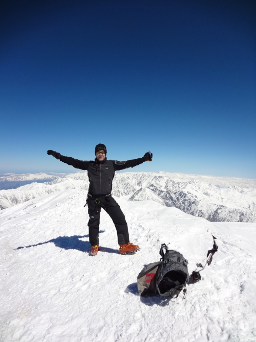 Казбек - блиц (Альпинизм, амиров, долгов, бозов, ски -тур, грузия, кузьмин, кавказ, горы)