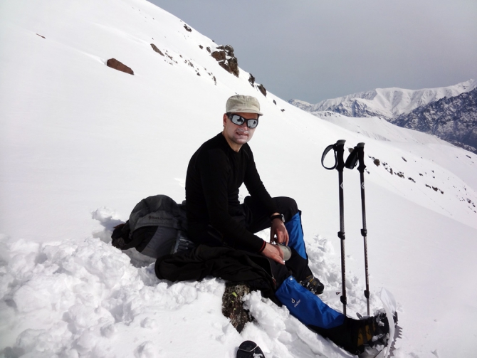 Казбек - блиц (Альпинизм, амиров, долгов, бозов, ски -тур, грузия, кузьмин, кавказ, горы)