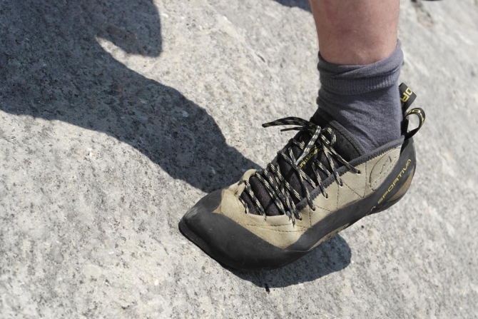 Результаты теста туфлей TC PRO (Альпинизм)