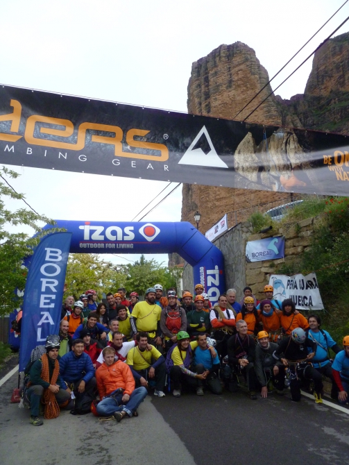 Ралли в Mallos de Riglos (Альпинизм, каячев, дорфман, испания, соревнования)