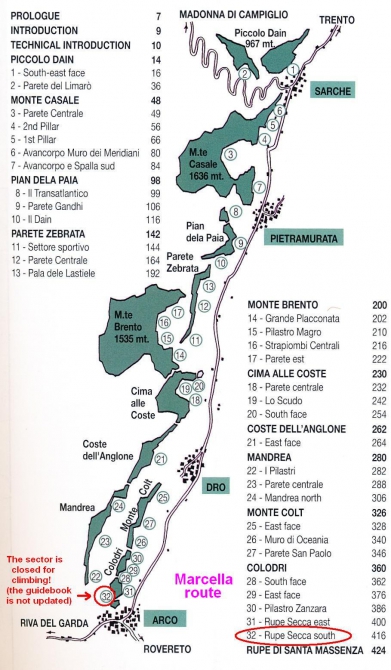 Из Арко с подарком... (Скалолазание, трад)