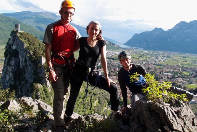 Из Арко с подарком... (Скалолазание, трад)