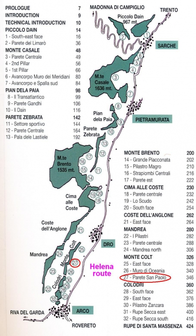 Из Арко с подарком... (Скалолазание, трад)