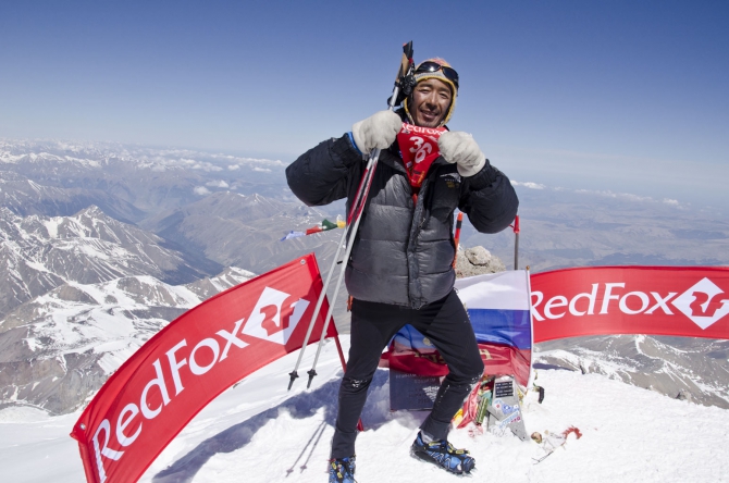 Лица Red Fox Elbrus Race. Улыбка шерпа. Чатур Таманг (Скайраннинг, red fox elbrus race 2013)