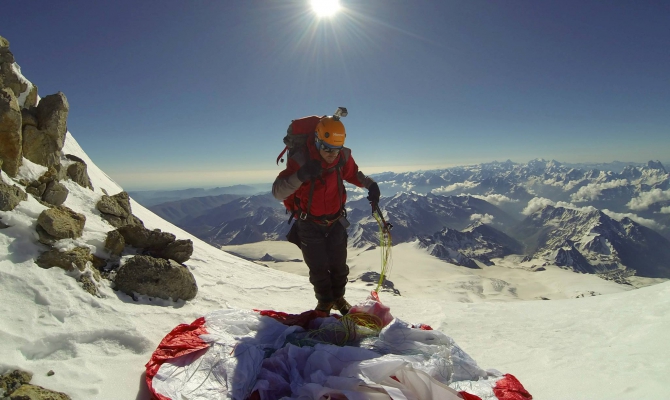 Эльбрусский экспресс, или экспедиция мечты (Путешествия, спидфлаинг, полет, кавказ)