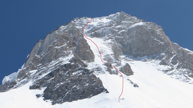 Западная стена пика Погребецкого (Альпинизм, памтяи даши яшиной, гена дуров, пик погребецкого, первопроход, экспедиции, горы)