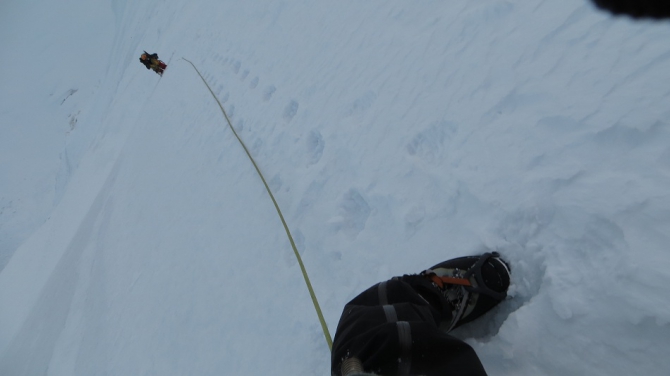 Западная стена пика Погребецкого (Альпинизм, памтяи даши яшиной, гена дуров, пик погребецкого, первопроход, экспедиции, горы)