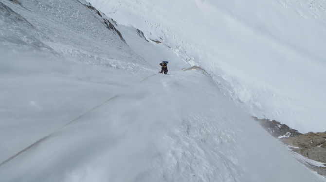 Западная стена пика Погребецкого (Альпинизм, памтяи даши яшиной, гена дуров, пик погребецкого, первопроход, экспедиции, горы)