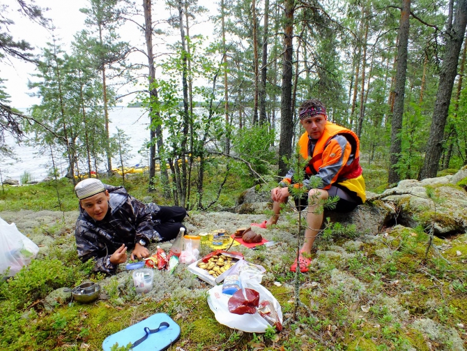 Неделя контрастов на озере Сайма (Путешествия, поход на морских каяках, водный поход, на каяках по сайме)