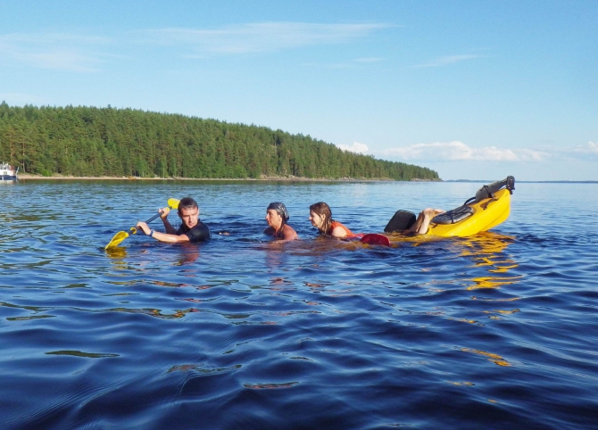 Неделя контрастов на озере Сайма (Путешествия, поход на морских каяках, водный поход, на каяках по сайме)