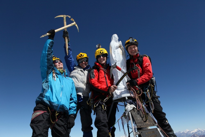 МЫ СДЕЛАЛИ ЭТО! Аоста. Срочная телеграмма (Альпинизм, gran paradiso, женщины, grivel, горы)