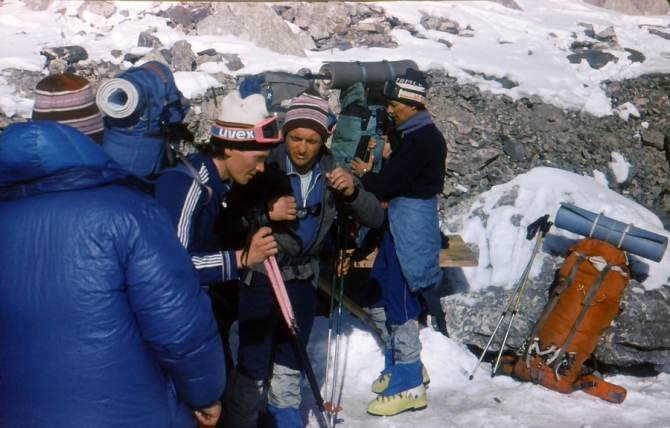 Хан-Тенгри, зима 1992, ЦСКА Казахстана. (Альпинизм, хрищатый, алма-ата)