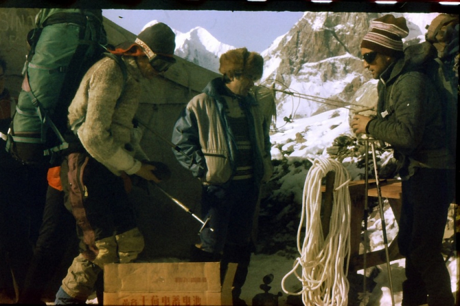 Хан-Тенгри, зима 1992, ЦСКА Казахстана. (Альпинизм, хрищатый, алма-ата)
