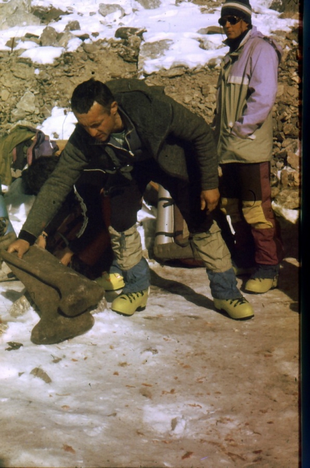 Хан-Тенгри, зима 1992, ЦСКА Казахстана. (Альпинизм, хрищатый, алма-ата)