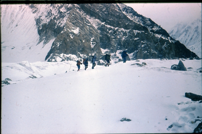 Хан-Тенгри, зима 1992, ЦСКА Казахстана. (Альпинизм, хрищатый, алма-ата)