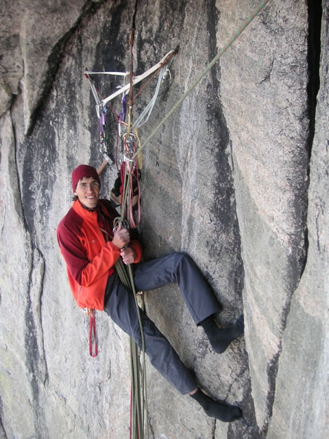Хансйорг Ауер (Hansjoerg Auer) и Маркус Хайд (Markus Haid) пролезли маршрут Arctandria (8b) в Норвегии (Альпинизм, свободное лазанье, ауэр, альпинизм, норвегия, скалолазание, австрия)