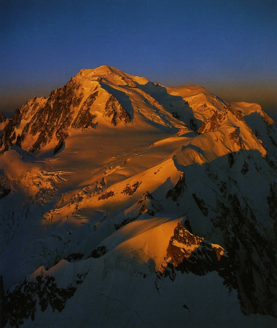 Монблан. 1786 год. 8 августа. 18 ч.30 м. (Альпинизм, бальма, боссон, паккар, франция, альпы)