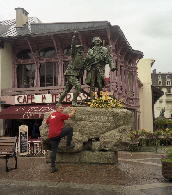 Монблан. 1786 год. 8 августа. 18 ч.30 м. (Альпинизм, бальма, боссон, паккар, франция, альпы)