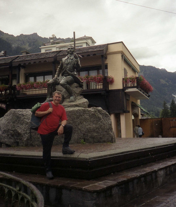 Монблан. 1786 год. 8 августа. 18 ч.30 м. (Альпинизм, бальма, боссон, паккар, франция, альпы)